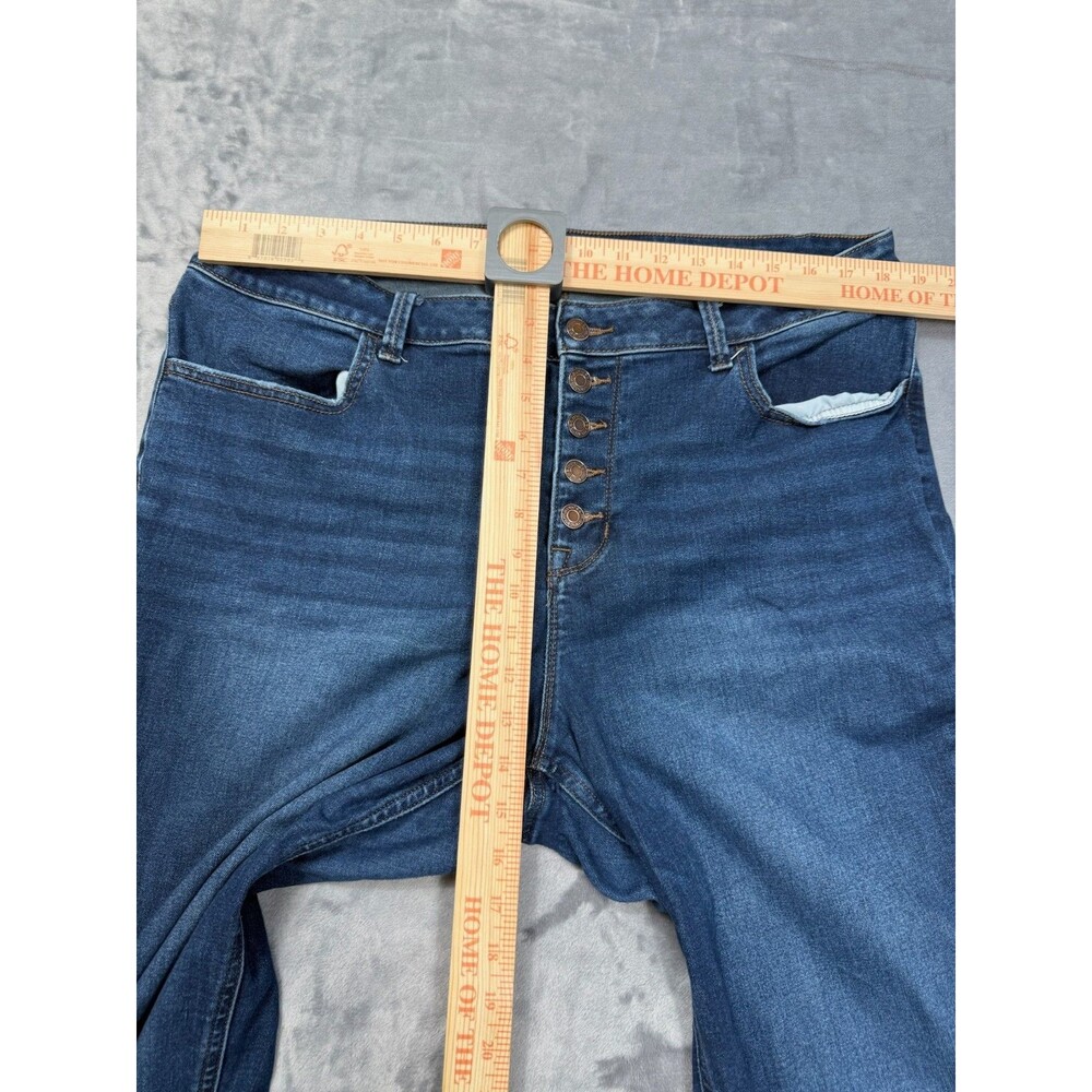M Jeans Maurices High Rise Curvy Stretch Blue Denim Jeans Women Size 20W Reg - Picture 6 of 6